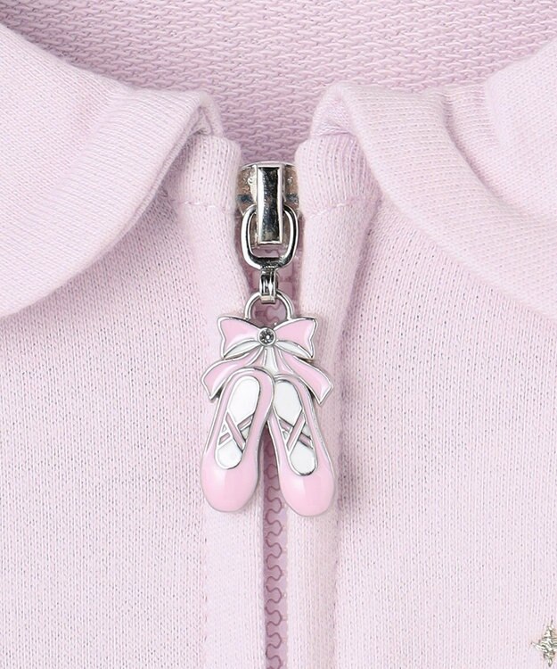 ANY KIDS ジップアップワンピース ラベンダー