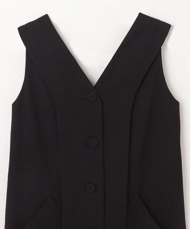 GRACE CONTINENTAL バックボウドレス ブラック