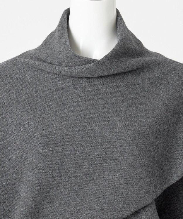 23区 【エステータ】クロスデザイン ニット グレー系