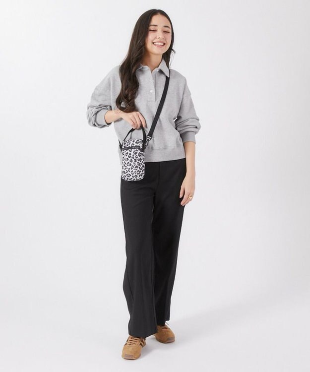 LeSportsac MINI PHONE CROSSBODY/ニュートラルレオパード ニュートラルレオパード