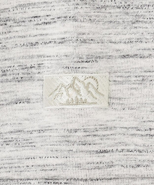 JOSEPH ABBOUD MOUNTAIN 【軽量/ソフト】ソフトダンボールニットジップパーカー ライトグレー系