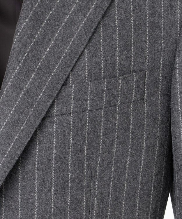 J.PRESS MEN 【WILLIAM HALSTED】ヘリテージフランネル スーツ ライトグレー系2