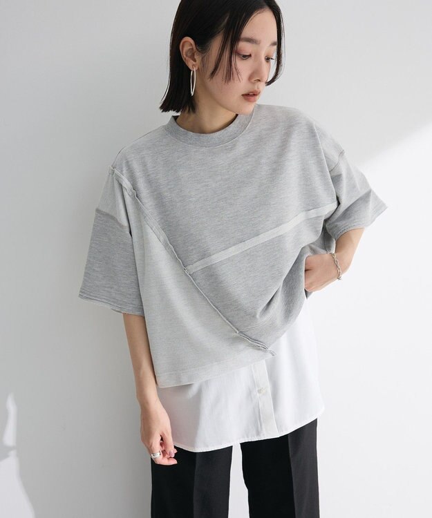 Green Parks ・ＥＬＥＮＣＡＲＥ　ＤＵＥ　キリカエウラケプルオーバー Gray Mixture