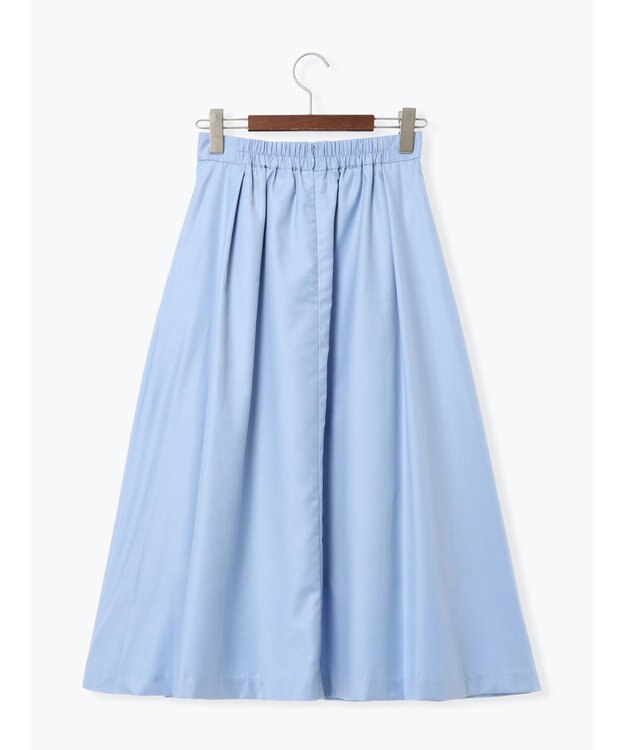 Te chichi アシメタックフレアスカート サックスブルー