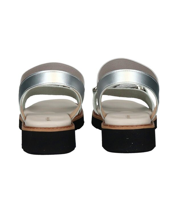 Bridget Birkin 【Bridget Birkin】キラキラチェーンアクセントサンダル シルバー