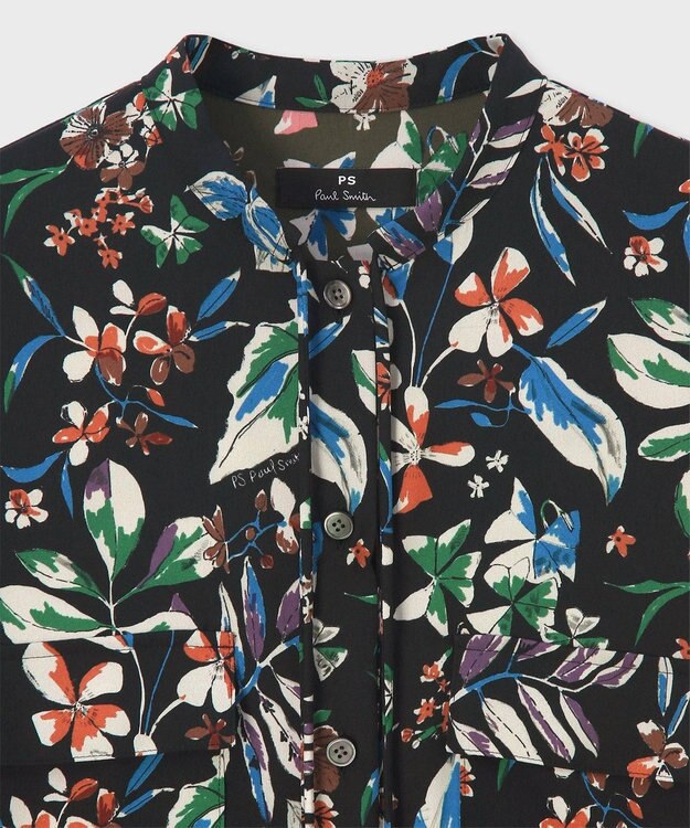 Paul Smith Number Floral ワンピース ブラック