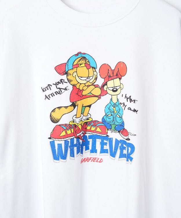 WEGO 【ユニセックス着用ITEM】別注GARFIELDプルオーバー 柄1
