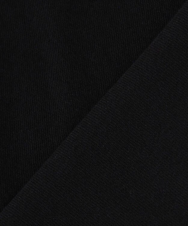 組曲 L 【先行予約・WEB限定】シアーニット 襟付き七分袖カーディガン ブラック系