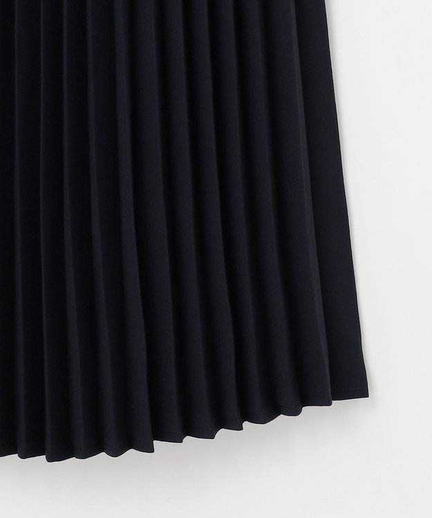 ANY SIS ノーブルプリーツ ワンピース ネイビー