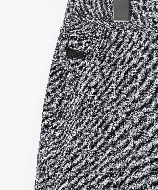 JOSEPH ABBOUD 【イージーケア】ウエストも伸びる！ライトウェーブ ハーフパンツ グレー系