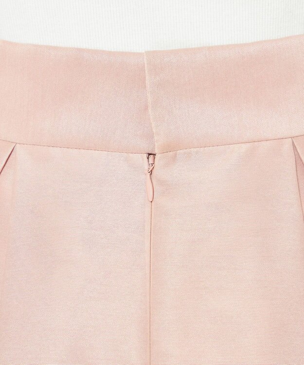 uncrave 【手洗い可】シャイニー シアー コクーンスカート（uncrave STANDARD） ピンク