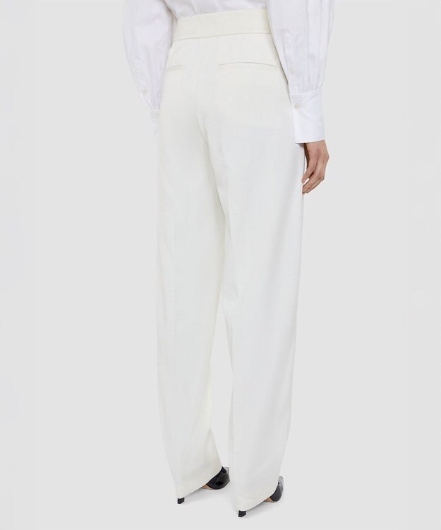 JOSEPH テイラードクレープ　トラウザーズ Wax