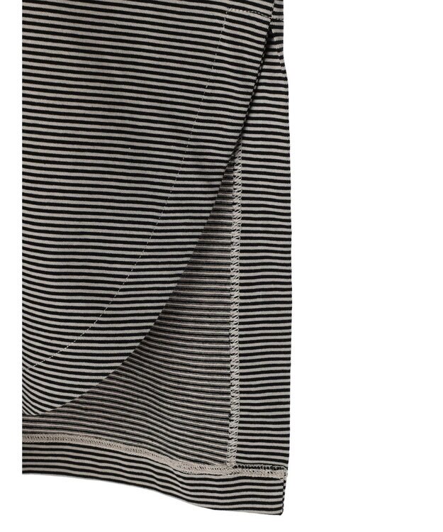 AMERICAN HOLIC ＵＶカット加工ワイドカットプルオーバー Border Mocha