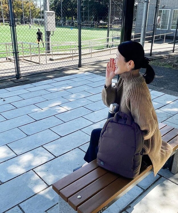 ROOTOTE 1475【温活＆軽量】LT.セオルー.フェザー.カラー-B 06：ワインブラウン