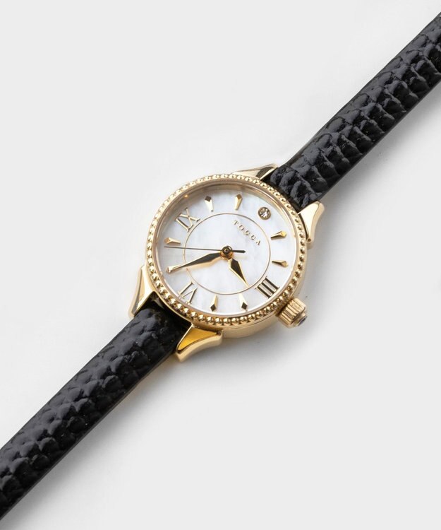 TOCCA NOBLE WATCH 腕時計 ローマ数字×ブラック