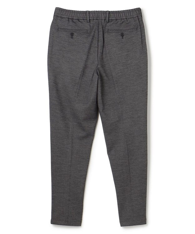 JOSEPH HOMME 新素材【ストレッチ/セットアップ対応】シルキーウールジャージー    ドロスト付テーパードパンツ / PEGG CONVERTIBLE ライトグレー系