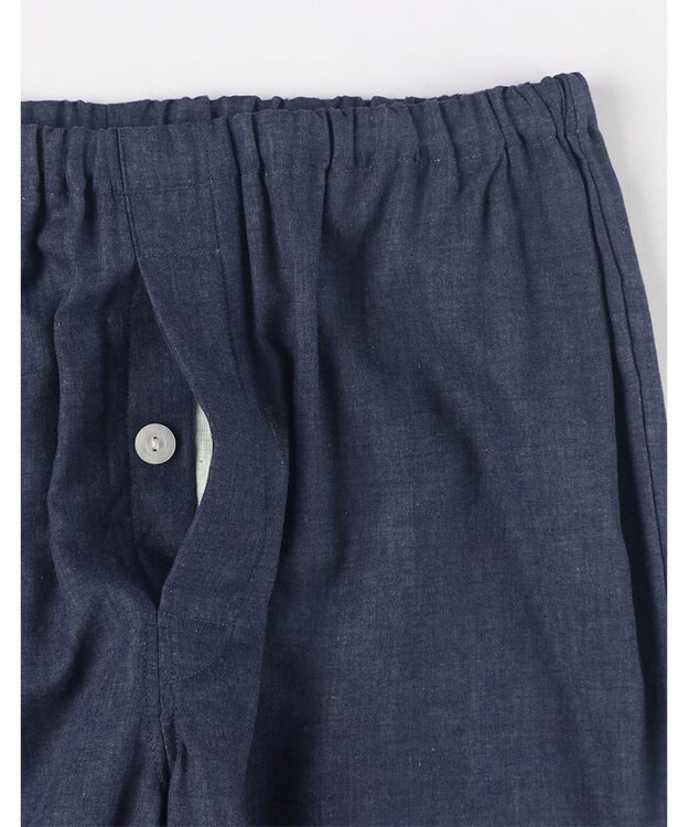 ワコール／睡眠科学 メンズ パジャマ 長袖 長ズボン 綿100%(本体) 二重ガーゼ YGX519 睡眠科学／ワコール コン