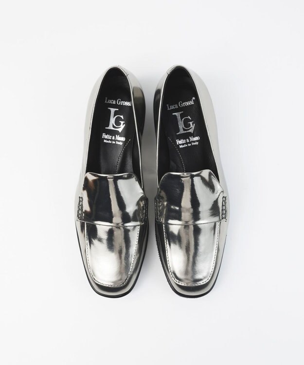 BONTRE 【LucaGrossi/ルカグロッシ】コインローファー/K315M-UA シルバー