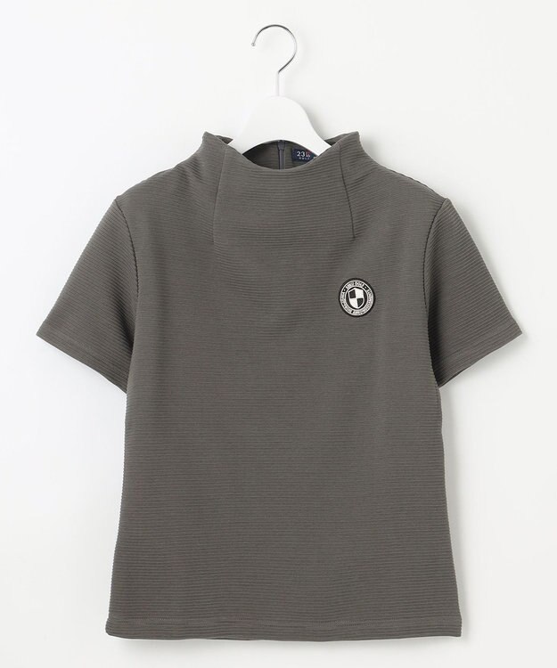 23区GOLF 【WOMEN】【UVケア】ボトルネックシャツ グレー系