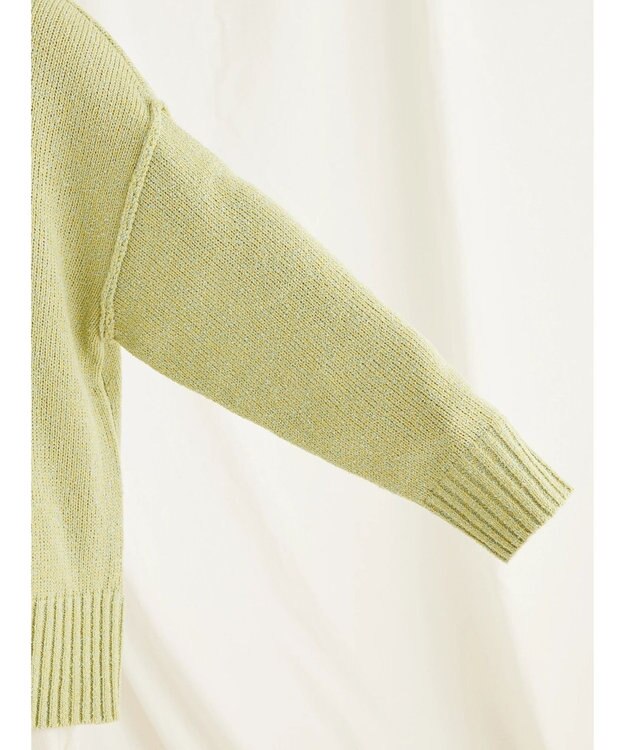 CRAFT STANDARD BOUTIQUE センタータックニットプルオーバー Light Green