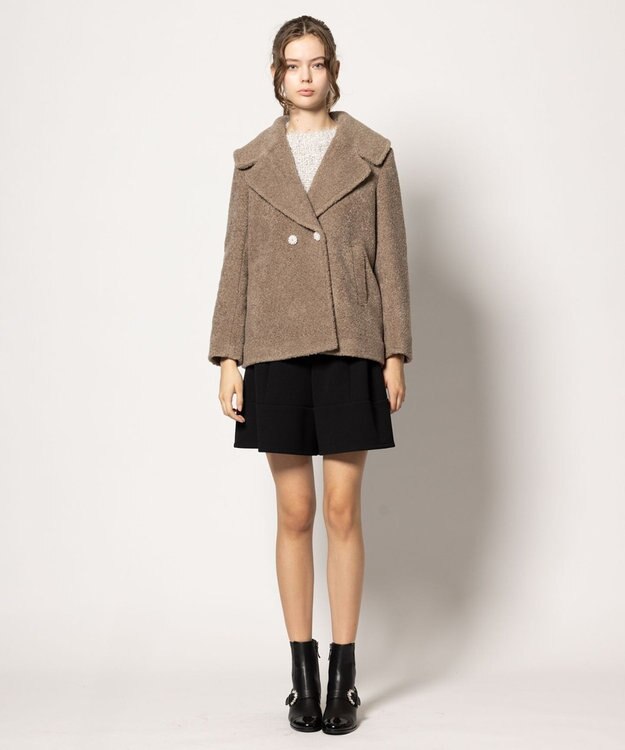 TOCCA PUFFY FLUFFY コート ベージュ系