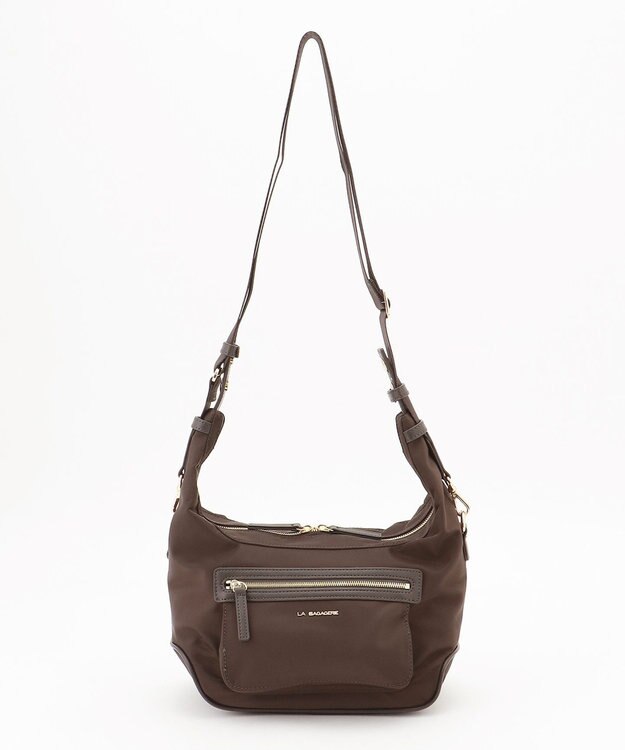 LA BAGAGERIE ループ2WAYショルダーバッグ　SSサイズ チョコ