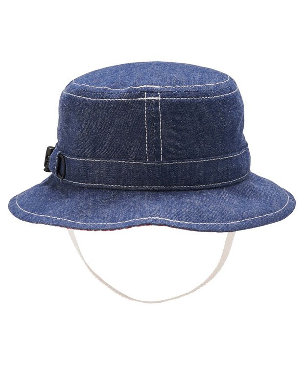 MIKI HOUSE HOT BISCUITS 【46-54cm】 ロゴデニムクロッシェ 紺