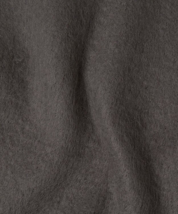 WEGO 【ユニセックス着用ITEM】ワイドフリンジストール ダークグレー