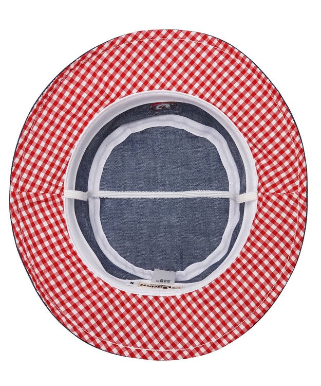 MIKI HOUSE HOT BISCUITS 【46-54cm】 ロゴデニムクロッシェ 紺