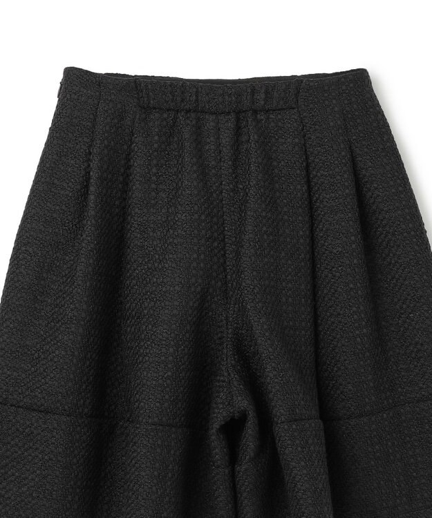 TOCCA 【洗える】PANTS OF CHARLOTTE キュロットパンツ ブラックツイード