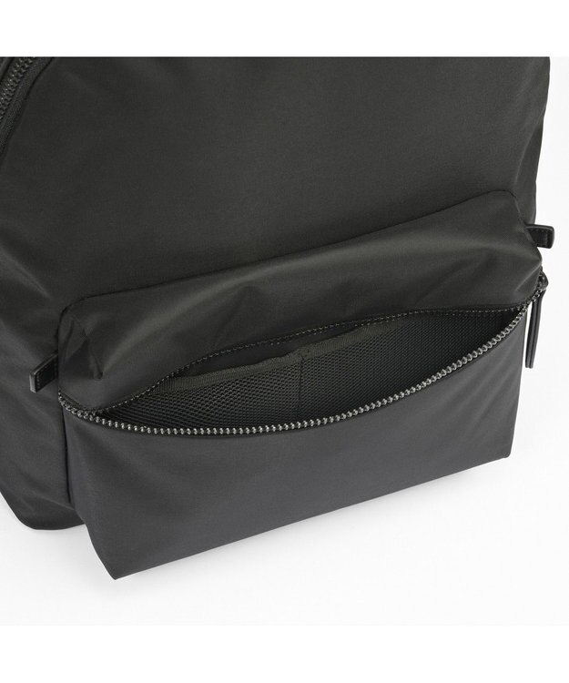 ACE BAGS & LUGGAGE ace. レノウ ビジネスリュック A4サイズ 13.3インチPC収納 2気室 ミニポーチ 20101 エース ジェットブラック