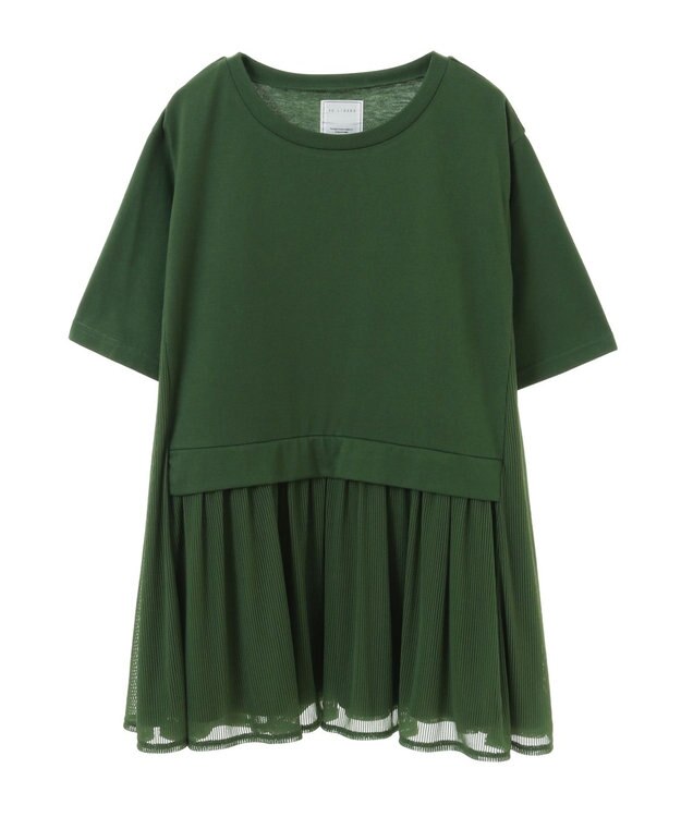 Green Parks メッシュドッキングチュニック Green