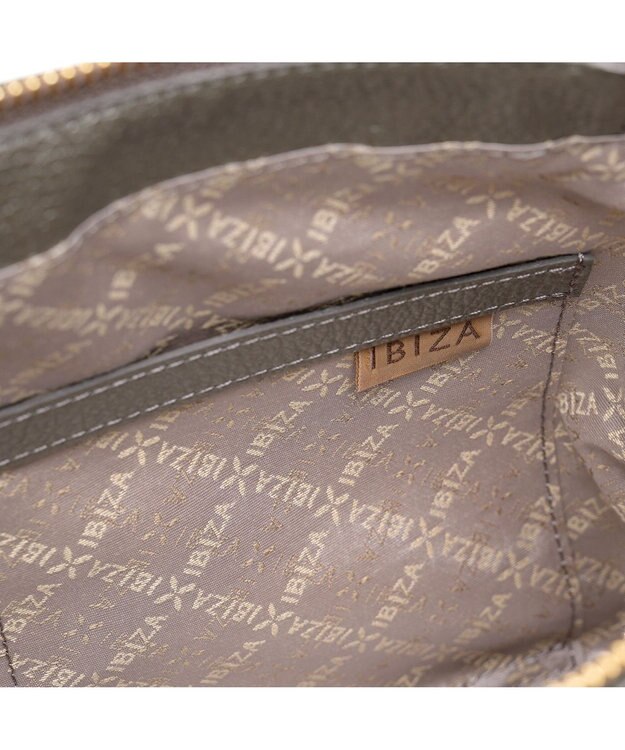 IBIZA プリード　ナイロン　ショルダーバッグ グレー