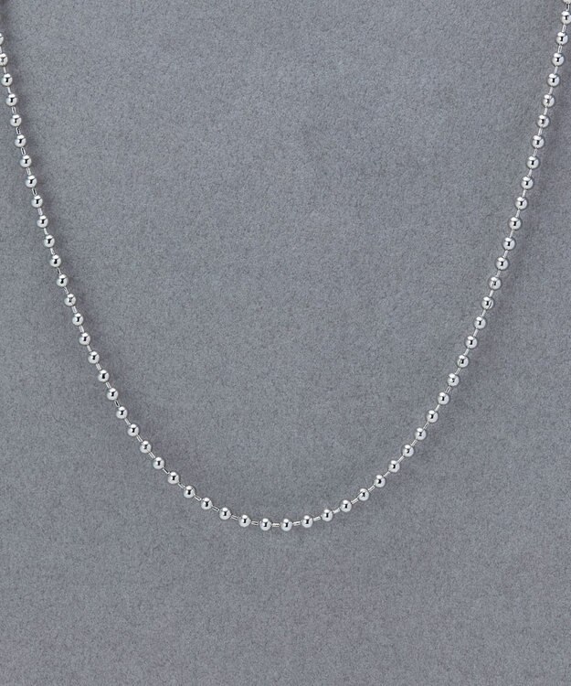Phoebe 【金属アレルギー対応】ドットラインチョーカー　シルバー/ニッケルフリー/41.5cm シルバー