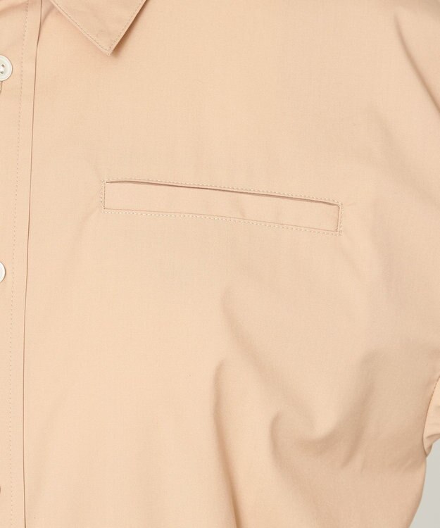 NAVE 【ReNAVE・セットアップ可/洗える/接触冷感/UVケア】コットンポリブロード オールインワン ベージュ系