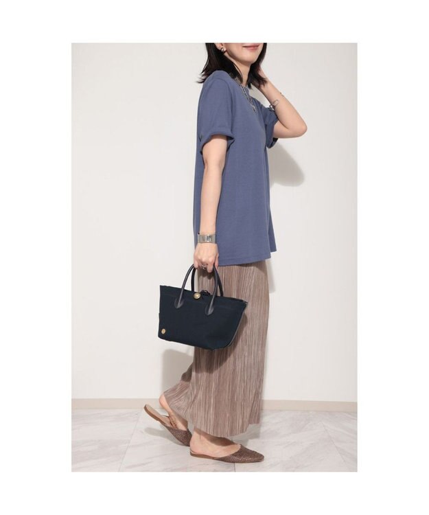 A.D.M.J. 【ファブリック】オフィサー/イタリアンファブリックトートS ブラック