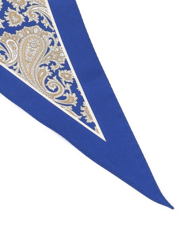 23区 【BAILA11月号掲載】Ratti ヴィンテージペイズリープリント スカーフ ブループリント