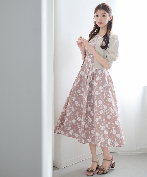 TOCCA 【鈴木ゆうかさん着用】SHASTA DAISY ドレス ブラウン系5