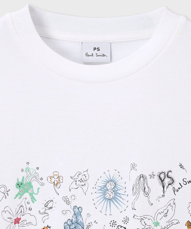 Paul Smith Doodle Art 半袖Tシャツ ホワイト