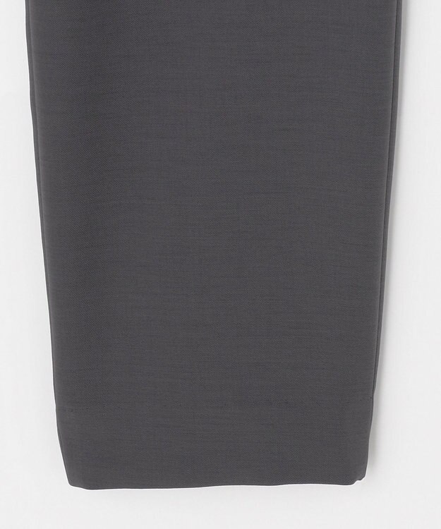 J.PRESS LADIES L 【セットアップ対応・洗える】RELAXIONツイル テーパード パンツ スレート系