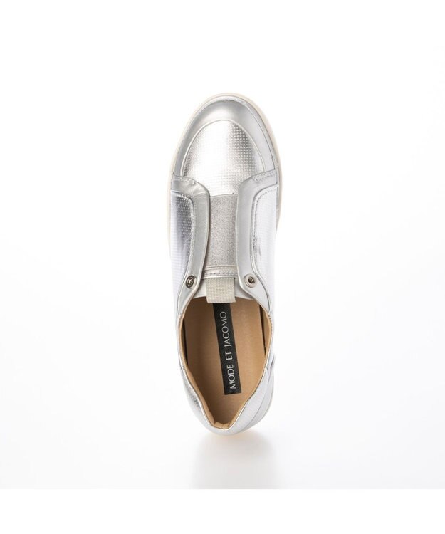 MODE ET JACOMO <MODE ET JACOMO>スリップオンスニーカー シルバー