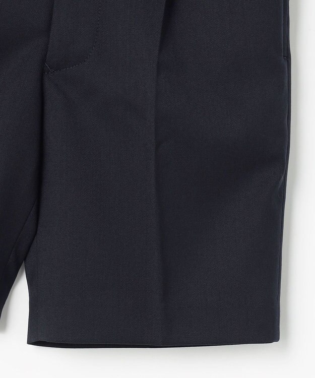 J.PRESS KIDS 【100-130㎝】TWライトギャバ ハーフパンツ ネイビー系