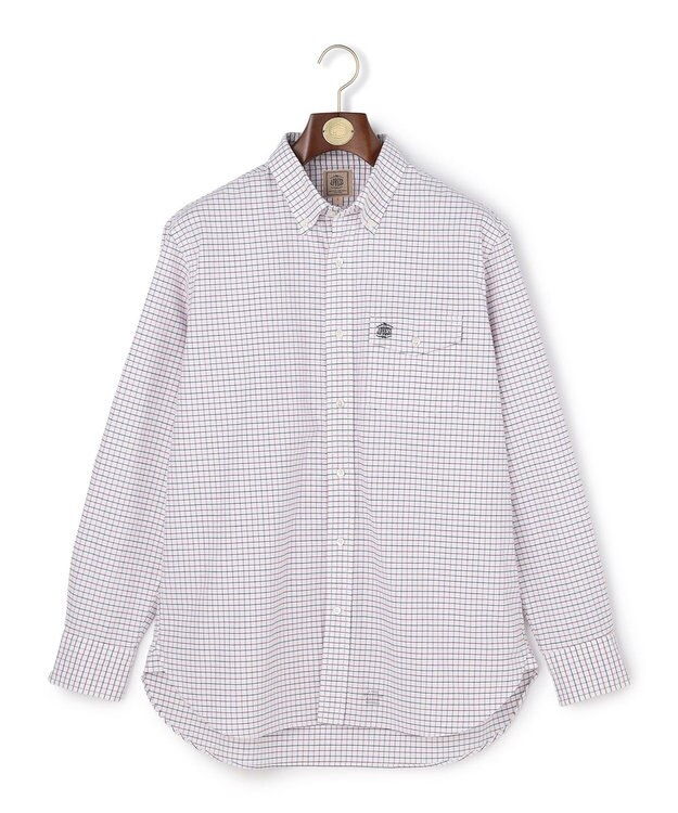 J.PRESS MEN 【IVY SHIRTS / 8色展開】オックスフォードオーバル シャツ /B.D. レッド系3