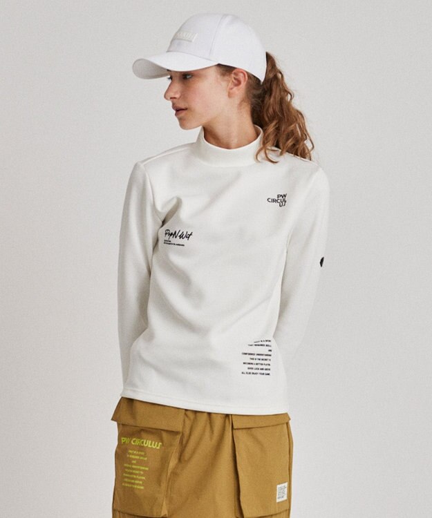 PW CIRCULUS 【UNISEX】ボックスロゴキャップ ホワイト系