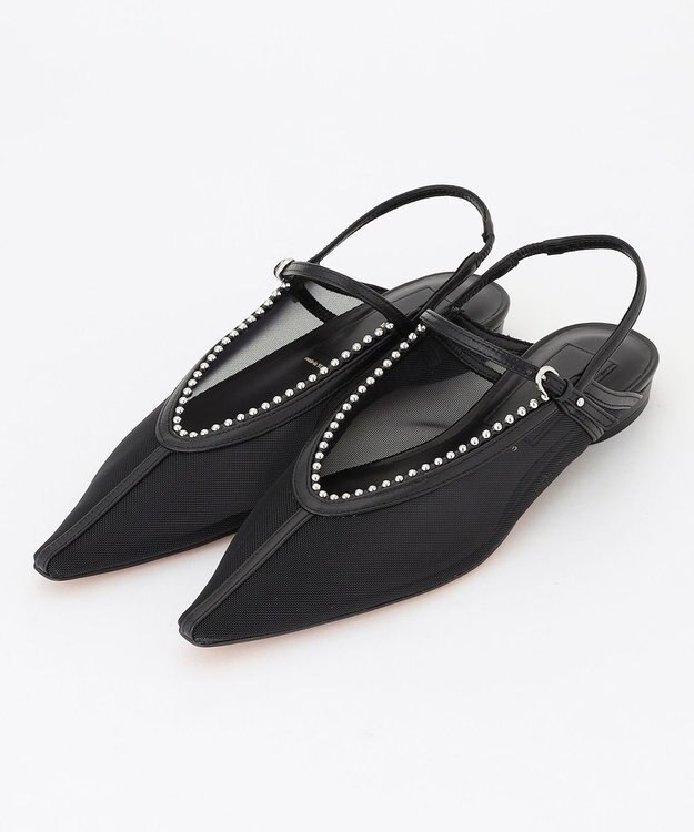 BEIGE， 【一部店舗限定】HENRI EN VARGO / LULU チュールチェーン バックストラップ Black