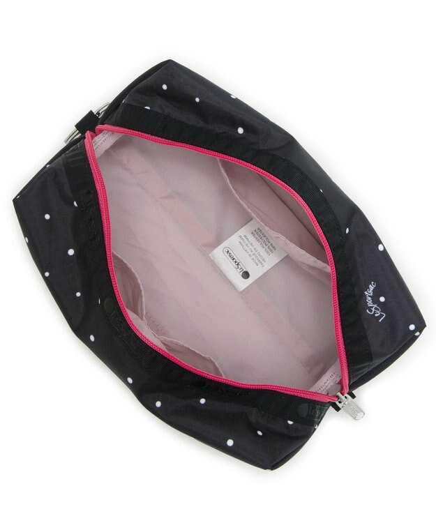 LeSportsac LARGE ZIP POUCH/ブリスドッツACC PK ブリスドッツACC PK