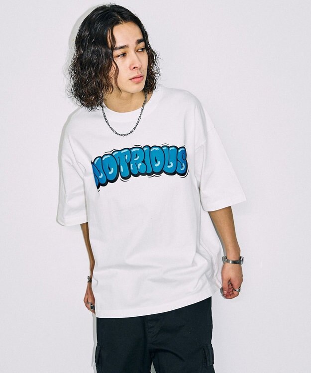 WEGO プランプロゴグラフィックBIGT（S） ホワイト