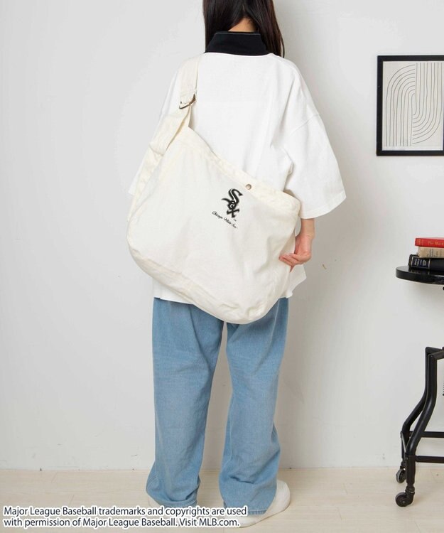 WEGO MLBキャンバスショルダーバッグ 柄3