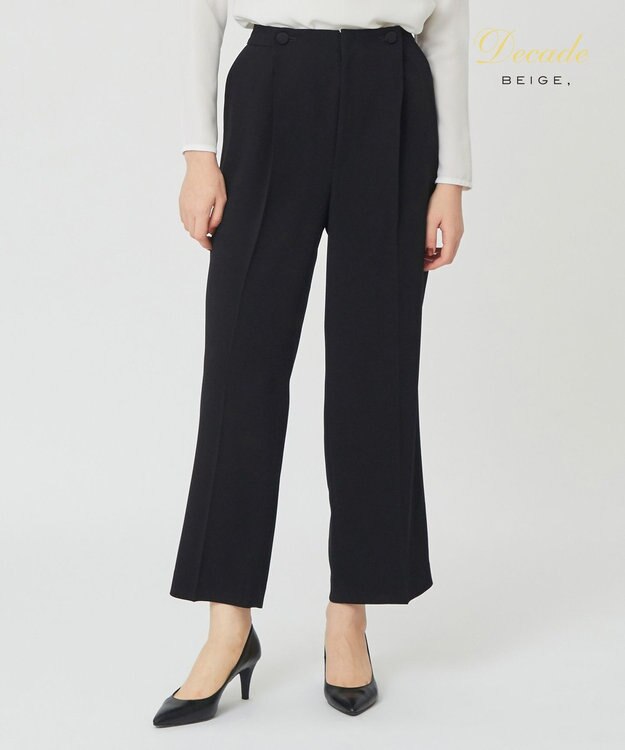 BEIGE， CINDY / ワイドパンツ  Black