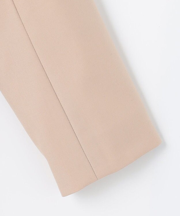 ANY SIS ノーカラーライトテロンチ コート ベージュ